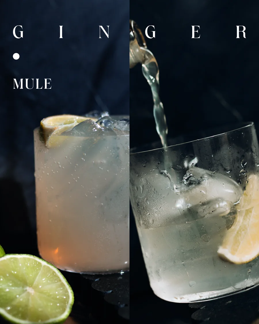 Ginger Mule — Ginger · lime · vodka